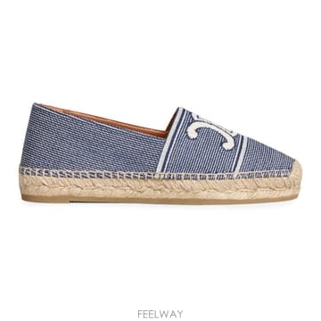 당일발송 셀린느 Les espadrilles in striped textile with Triomphe