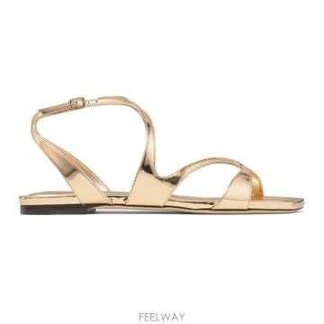 Jimmy Choo ���Ϲ߼� ������ Ayla flat sandals���Ϲ߼� ������ Ayla flat sandals