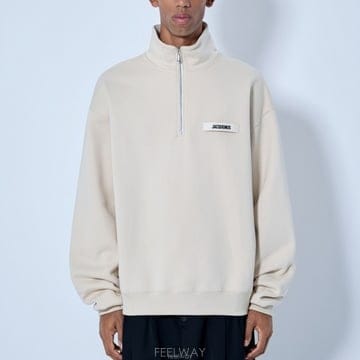 26 FW 자크뮈스 Le Camionneur 하프집업 스웨트셔츠 25ESSM00313AJ00174 150