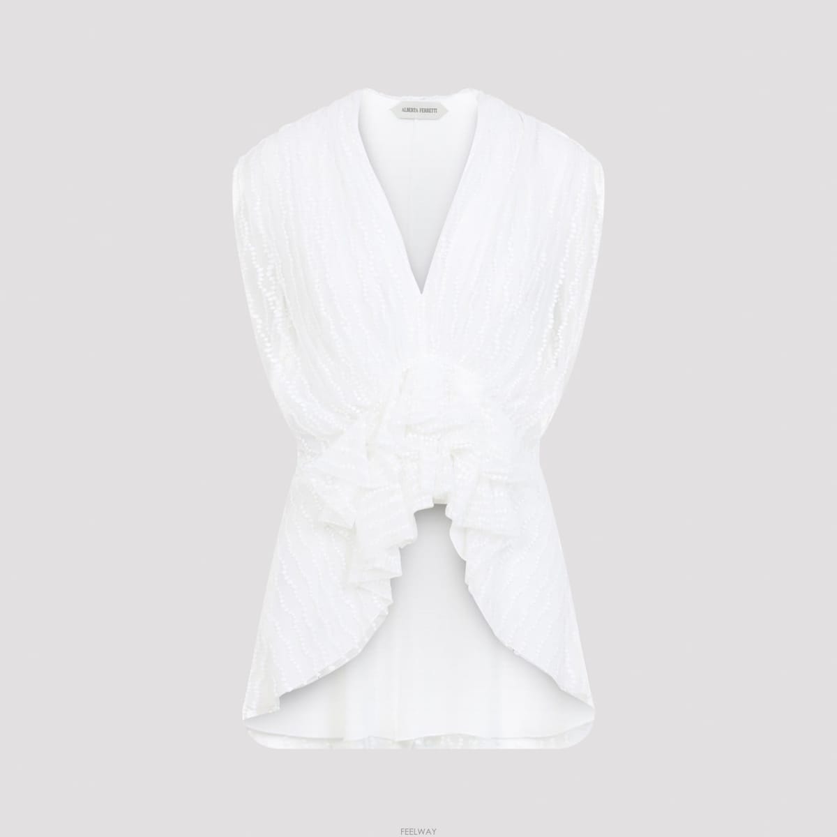 Alberta Ferretti [A3] �˺���Ÿ �䷹Ƽ Ƽ���� A08055120-0002 BIANCO[A3] �˺���Ÿ �䷹Ƽ Ƽ���� A08055120-0002 BIANCO