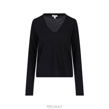 James Perse 26FW ���ӽ��޽� ���� Ƽ���� WKJ3225 BLACK26FW ���ӽ��޽� ���� Ƽ���� WKJ3225 BLACK