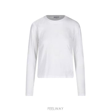 James Perse 26FW ���ӽ��޽� �ڽ� ��Ҹ� Ƽ���� WLJ3113 WHITE26FW ���ӽ��޽� �ڽ� ��Ҹ� Ƽ���� WLJ3113 WHITE