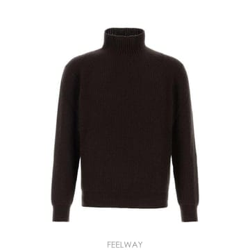 26FW 브리오니 스웨터 UMU70LOEK08 2200 Brown