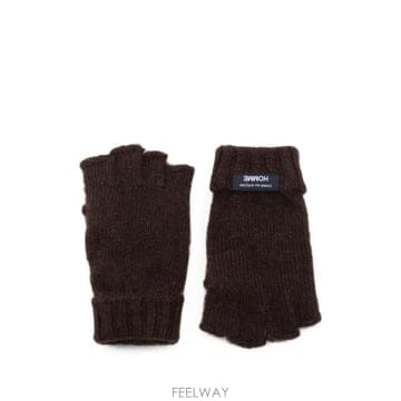 26FW 꼼데가르송 장갑 HR K701 DARK BROWN