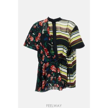 [B4] 사카이 2608525020 블라우스 셔츠 탑 여성