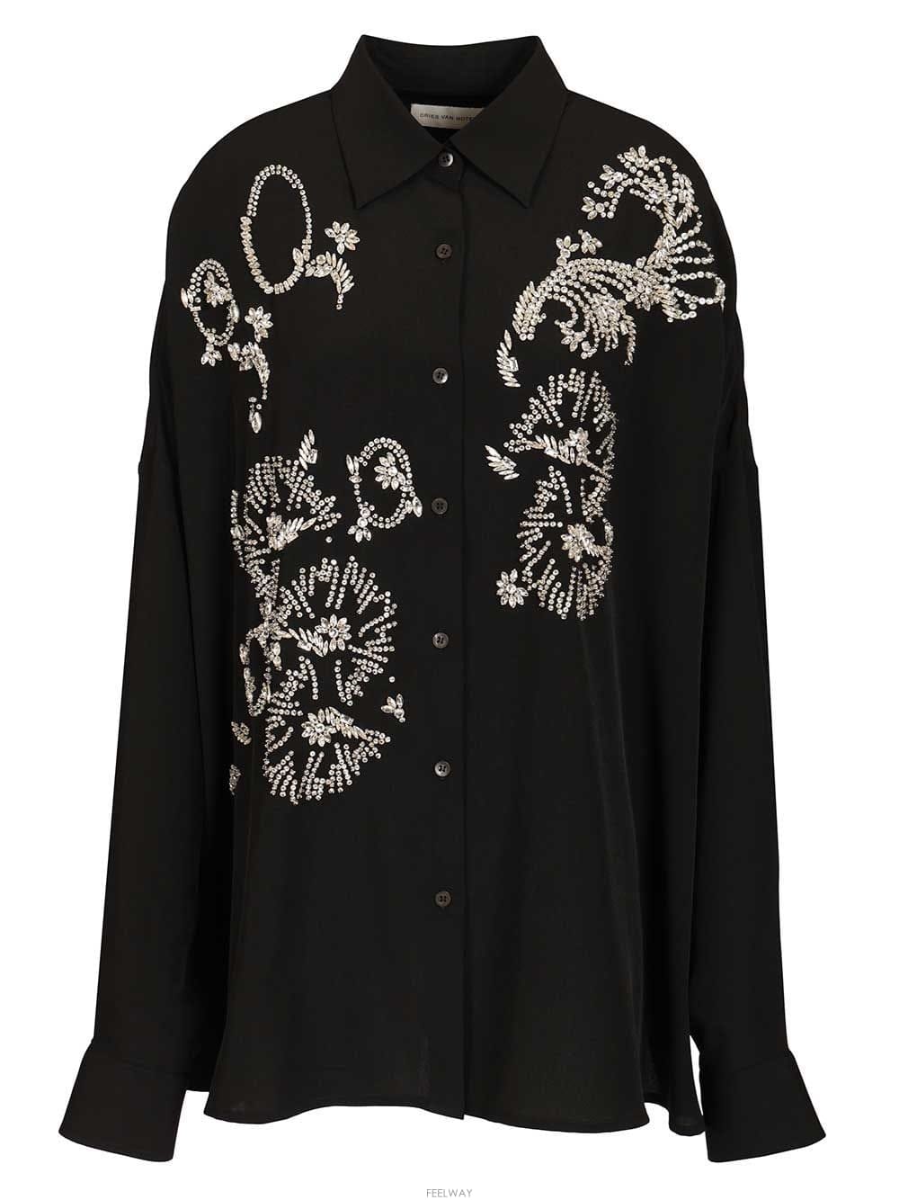 Dries Van Noten [A9] �帮�� �� ��ư 261-010759-3078900 ����콺 ���� ž ���� 261-010759-307[A9] �帮�� �� ��ư 261-010759-3078900 ����콺 ���� 