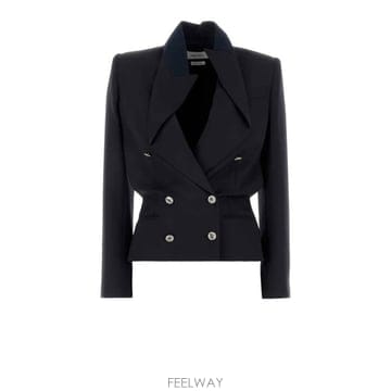26SS 알렉산더 맥퀸 수트 자켓 859971 QJAAC4003 NAVY