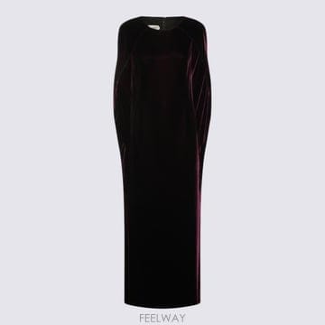 26FW 알베르타 페레티 미디 원피스 262M0422 51400193 VIOLA