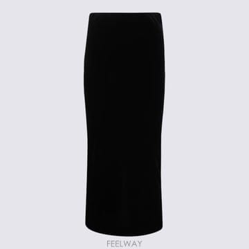 26FW 알베르타 페레티 미디 스커트 262M0105 51410555 NERO