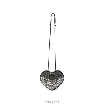 알라이아 르 꾀흐 스터드 레더 크로스바디 백 AA1P003I2819 B0712320357