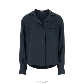 26FW 로에베 셔츠 S359Y05XH4 DARKGREY Blue