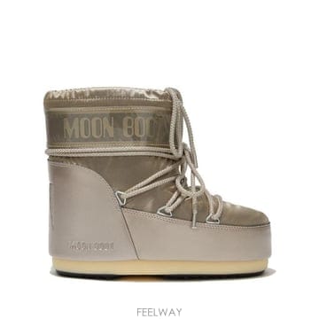 26FW 문부츠 아이콘 나일론 로우 부츠 80D1409350 B003 WHITE
