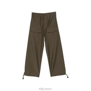 26FW JW앤더슨 스트레이트 팬츠 TR0443 PF1957570 ARMY GREEN