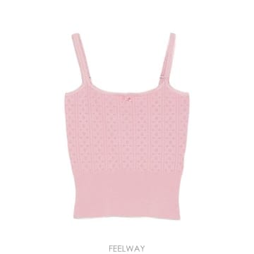 26FW JW앤더슨 민소매 티셔츠 KW1469 YN0309344 PINK