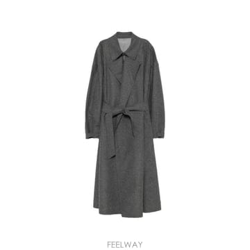 26FW 엠포리오 아르마니 코트 EW004835 TE21424O8024 GREY
