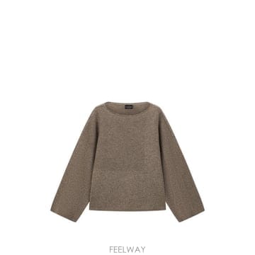 26FW 엠포리오 아르마니 스웨터 EW005640 AF29271U6200 GREY