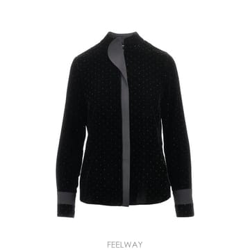 26FW 엠포리오 아르마니 셔츠 EW005678 AF24428FC367 BLACK