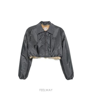 26FW 미우미우 자켓 ML1598 6464F063H DARK GREY