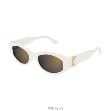 26FW 까르띠에 선글라스 CT0667S WHITE