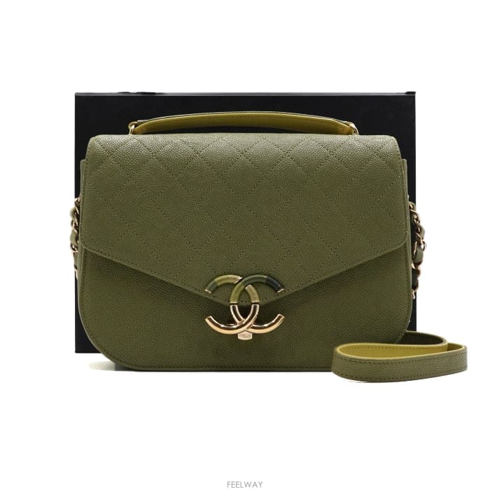 CHANEL ���� A93660 �׸� ĳ��� Half Half ���������� ����CC �÷� ž�ڵ� �����aa67965���� A93660 �׸� ĳ��� Half Half ���������� ����CC ��