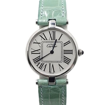 까르띠에 W1007065 은장 Must De Cartier 머스트 방돔 29MM 쿼츠 여성 시계aa67961