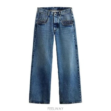 26FW 마르지엘라 스트레이트 팬츠 S29LA0111M30066 963 STONE BLEACH