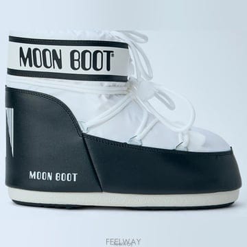 26 FW 문부츠 Icon 아이콘 로우 나일론 화이트 부츠 80D1409340 A001 WHT