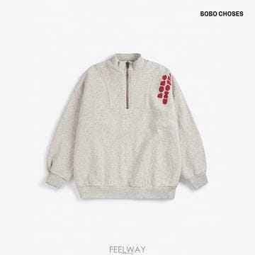 보보쇼즈 26FW Made in Spain 볼더 하프집업 스웨터 B226AC114