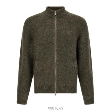 26FW CARHARTT Chocolate 니트 Curtis 스웨터 자켓 I0370333ZAXX TP5803