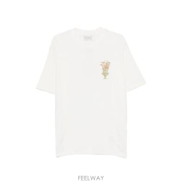 26FW 드롤드무슈 T 셔츠 CANNES KTS313CO002OWOW TP581625672