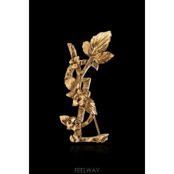 Saint Laurent 26FW ���ζ� BROCHE VIGNES GM A001S8Y15007006 TP58119525526FW ���ζ� BROCHE VIGNES GM A001S8Y15007006 TP5811952