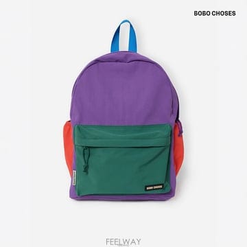 보보쇼즈 26FW Bobo Choses 칼라블럭 백팩가방 B226AI085