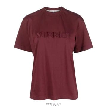 26 FW 써네이 로고 자수 티셔츠 MRTWXJER028COT002 TP458767876