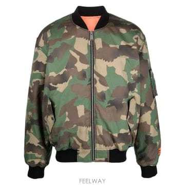 26 FW 헤론프레스톤 카무플라주 프린트 보머 재킷 HMEH007F22FAB0025900 TP45115138