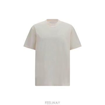 Yohji Yamamoto �ؿ� ���¸���� AW26 ���̾��� ���� �׶��̼� ��Ʈ������ ���� Ƽ���� KQ9782_CHALKWHITE�ؿ� ���¸���� AW26 ���̾��� ���� �׶��̼� ��Ʈ����