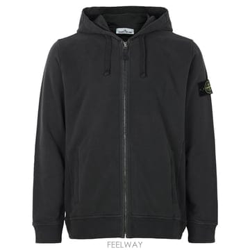 스톤아일랜드 26FW 리드그레이 브러시드 플리스 후드 집업 자켓 L2S156100067 S0A20 V