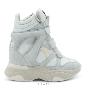 [Q11]이자벨마랑 23PBK0009FAA1E17S20WH 여성 스니커즈 WHITE AND LIGHT GRE