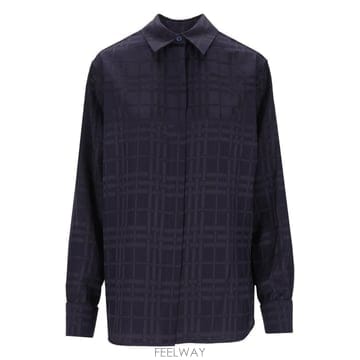 [A94]버버리 8134487C6517 여성 셔츠 블라우스 BURBERRY BURBERRY Check Sil