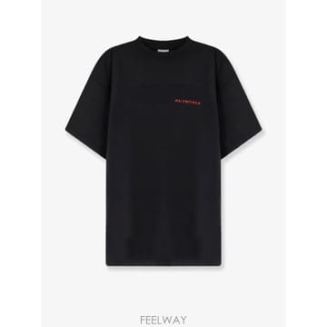 [N85]발렌시아가 850345 남성 티셔츠 민소매 긴소매 탑 BALENCIAGA Cotton T Shirt