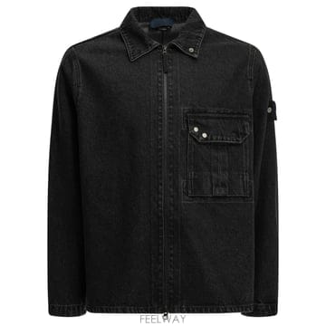 [V90]스톤아일랜드 L2S141200002S0J32VJ902 남성 자켓 아우터 코트 바람막이 Denim o