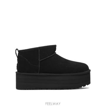 [V90]어그 1135092BLK 여성 부츠 앵클부츠 Classic Ultra Mini Platform Pu