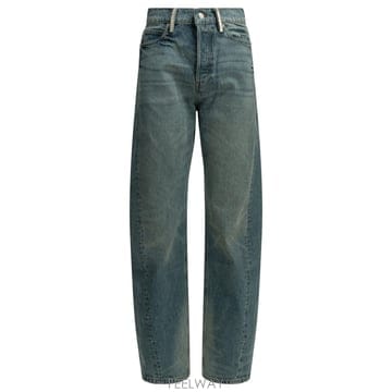 [V90]알렉산더왕 4DC4264908427E 여성 데님 청바지 진 Wide leg jeans