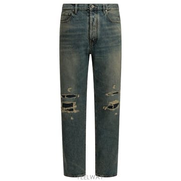 [V90]메종마르지엘라 S67LA0053M30066965 남성 바지 팬츠 하의 Distressed Strai