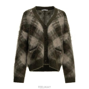 [V90]아크네 A60683CTH 여성 니트 스웨터 가디건 Knitwear