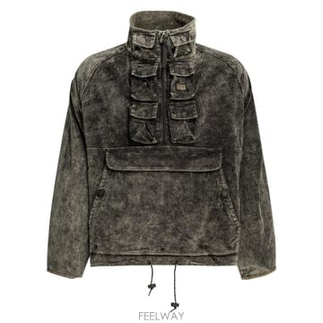 [V90]KAPITAL K2509LJ076BLACK 남성 자켓 아우터 코트 바람막이 Velveteen Nic
