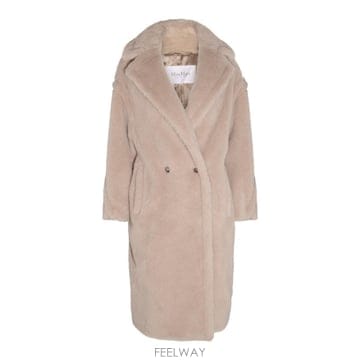 막스마라 TEDGIRL 모헤어 울 블렌드 코트