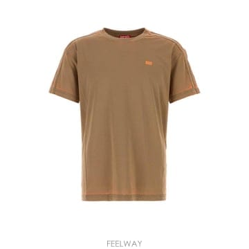 [X45]디젤 A256570IJBY 3EUA 남성 티셔츠 민소매 탑 Brown blend cotton T W