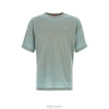[X45]디젤 A264810IJBY 8NQA 남성 티셔츠 민소매 탑 Light blue blend cotto
