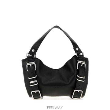 [X45]디젤 X10947P9498 T8013 여성 토트백 쇼퍼백 탑핸들백 핸드백 Black leather 