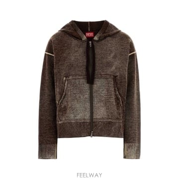 디젤 Brown wool 스웨터